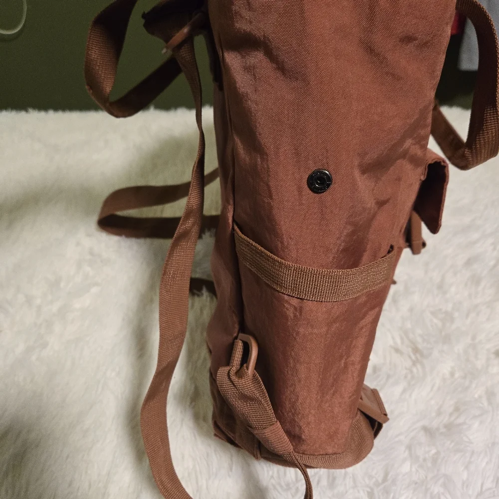 Tommy Bahama Terracotta Rust Nylon Laptop Backpack Travel Bag